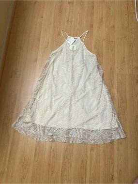 Ivory cream lace dress